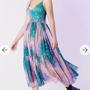 Blackmilk Jupiter Sheer Midaxi Dress- limited.